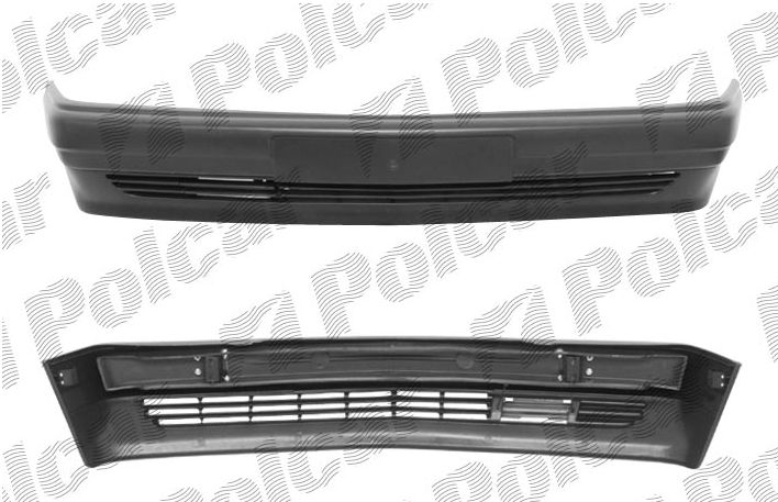 Mercedes W201 "190" 1/1983-5/93 Predný nárazník s podkladom komplet 