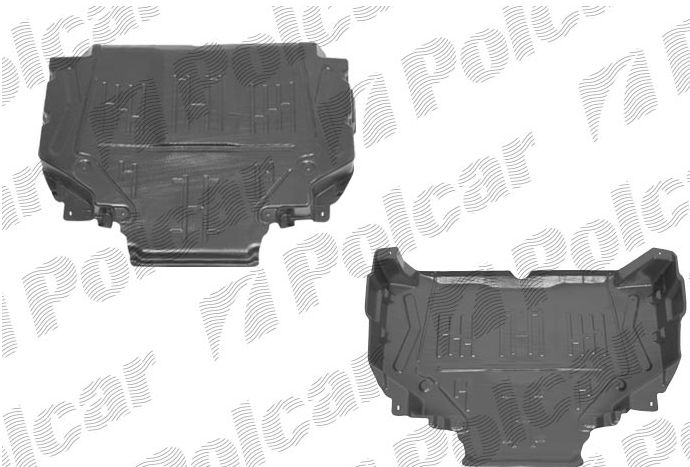 Mercedes SPRINTER 4/00-4/06 Kryt prevodovej skrine /ZADNÁ ČASŤ/