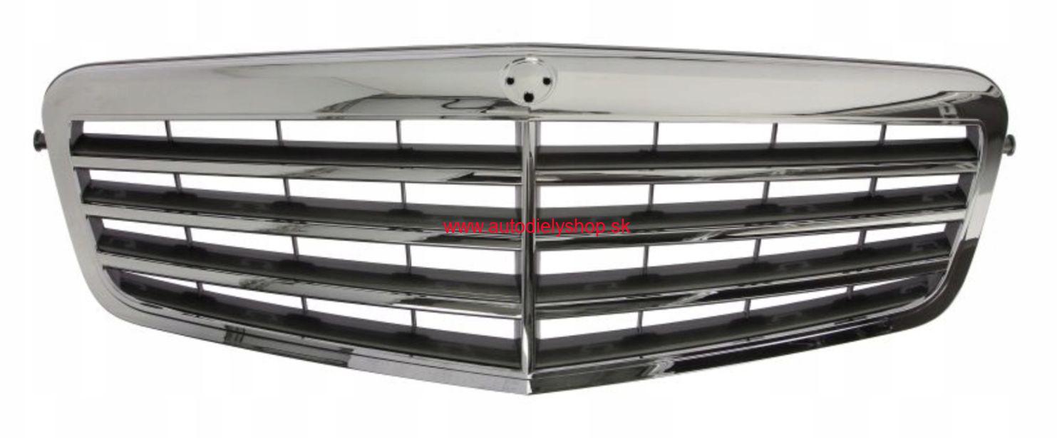Mercedes W212 "E" 2009-1/2013 predná maska/ chromovo čierna