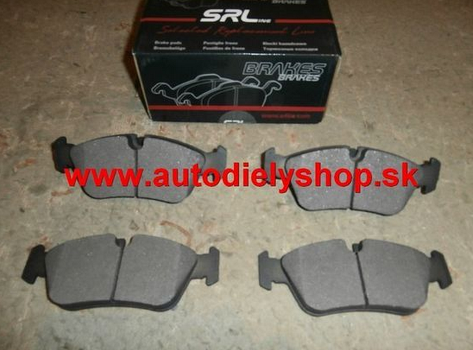Mercedes SPRINTER 4/06-predné platničky Sada / SRL / 163,1mm