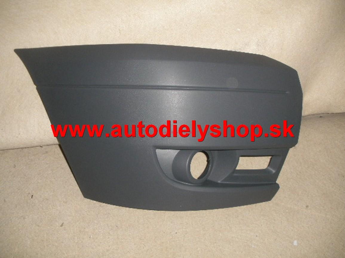 Ford TRANSIT 4/2006 roh predného nárazníku pravý s otvorom 