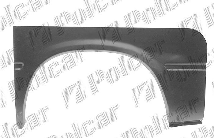 Ford TRANSIT 86-8/91 Lem zadného blatníka ľavý 