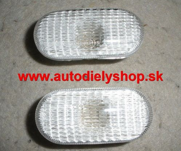 Mitsubishi LANCER 9/92-2/96 bočné smerovky SADA /biele/