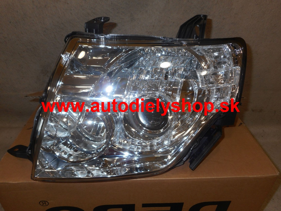 Mitsubishi PAJERO 11/06- predné svetlo H9+H11 Lavé