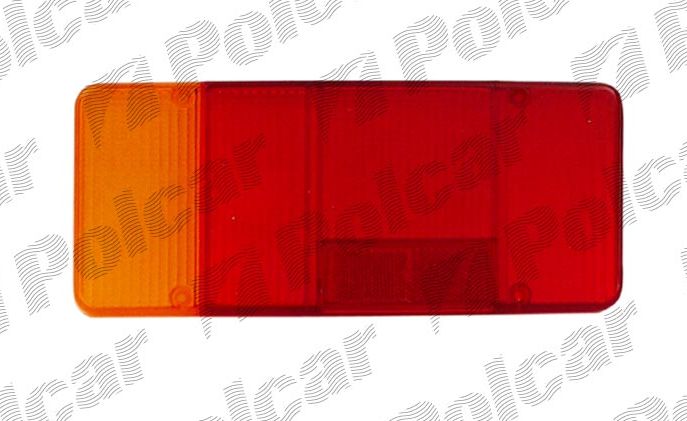 Fiat DUCATO 82-6/94 Tienidlo zadného svetla ľavé /s hmlovým svetlom/ pre skriňu