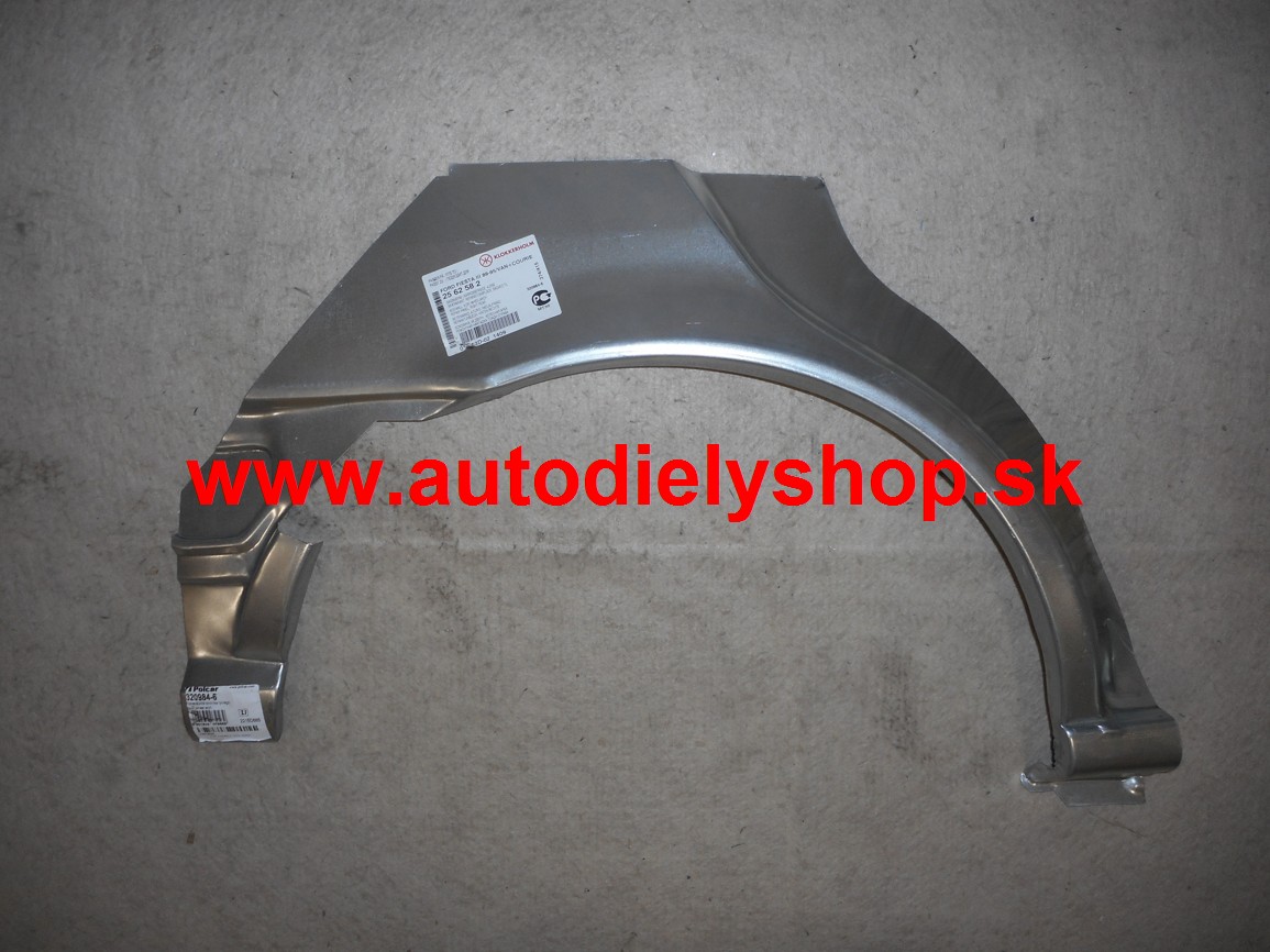 Ford FIESTA III 4/89-8/96 -Zadný lem blatníka pravý 3dv