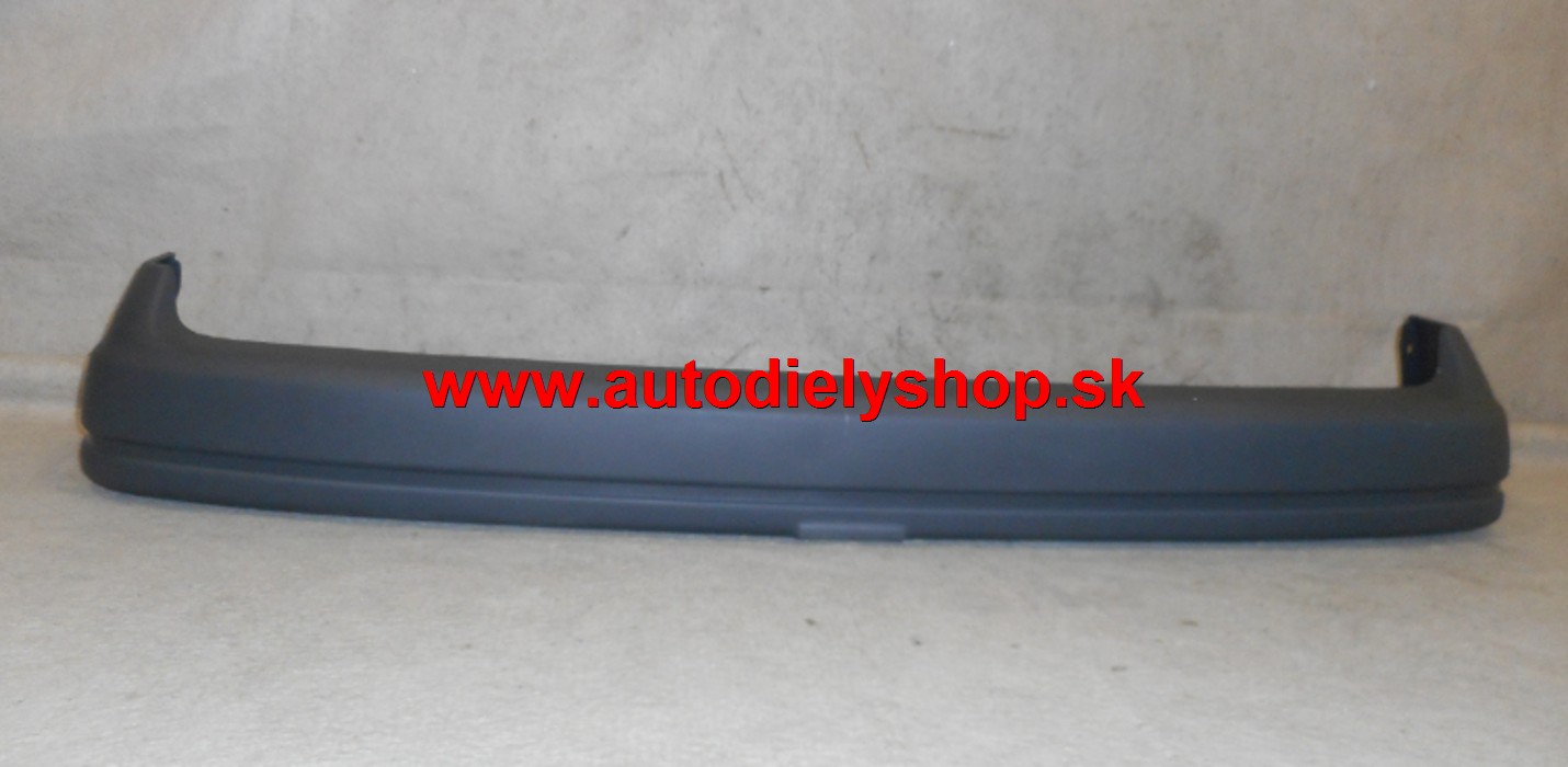 Ford FIESTA III 4/89-8/96 - zadný nárazník čierny