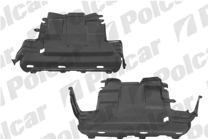 Ford FIESTA III 4/89-8/96 - kryt pod motor /pre BENZÍN/