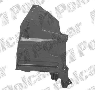 Nissan PRIMERA P(W) 12 10/01-12/2007  kryt pod motor / Lavý
