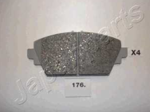 Nissan PRIMERA P12 3/02- predné platničky Sada / JAPANPARTS /
