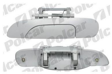 Ford MONDEO 3/93-9/96 zadná kľučka ľavá na lakovanie 03.93-08.96