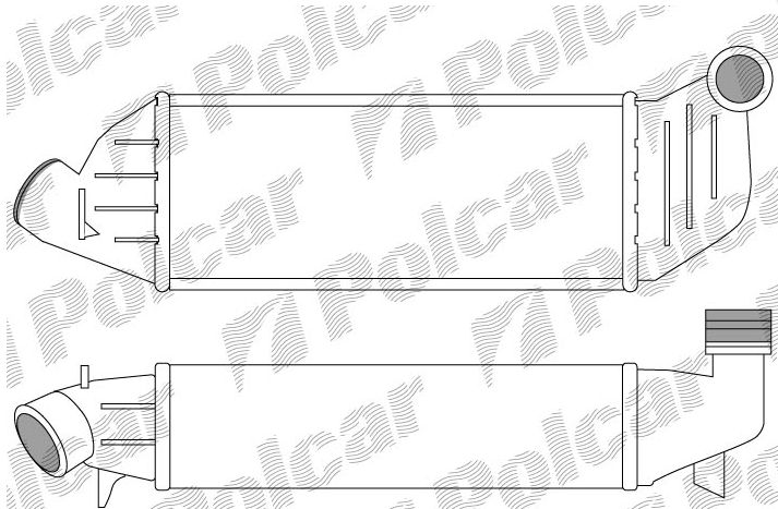  Ford Mondeo 3/93-9/96 Chladice vzduchu (Intercoolery) pre 1.8 TD 65Kw
