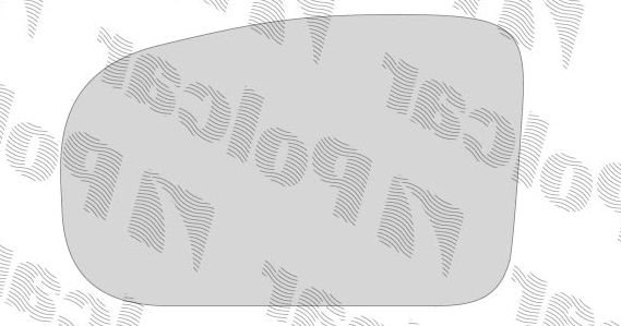 Fiat UNO 10/89-95 Sklo vonkajšieho zrkadla ľavé 