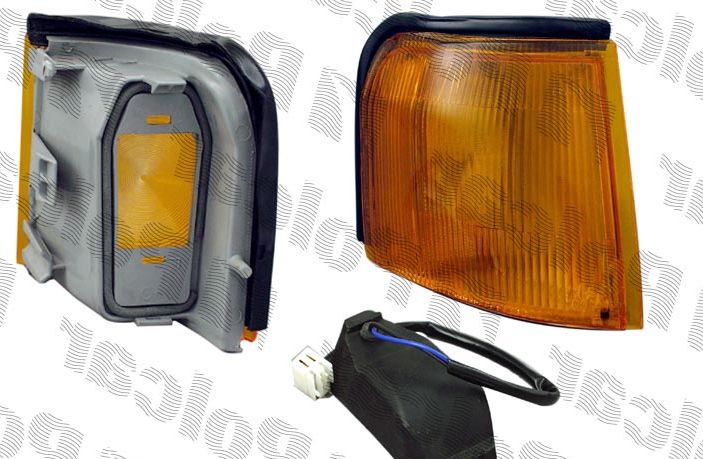 Fiat UNO 10/89-95 predná smerovka pravá žltá 