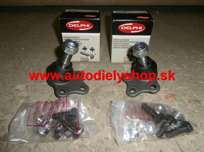 Opel ASTRA H 2007-09 spodný čap ramena Sada L+P / DELPHI /