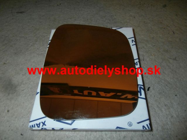 Fiat FIORINO 02/08- sklo zrkadla Pravé,vyhrievané