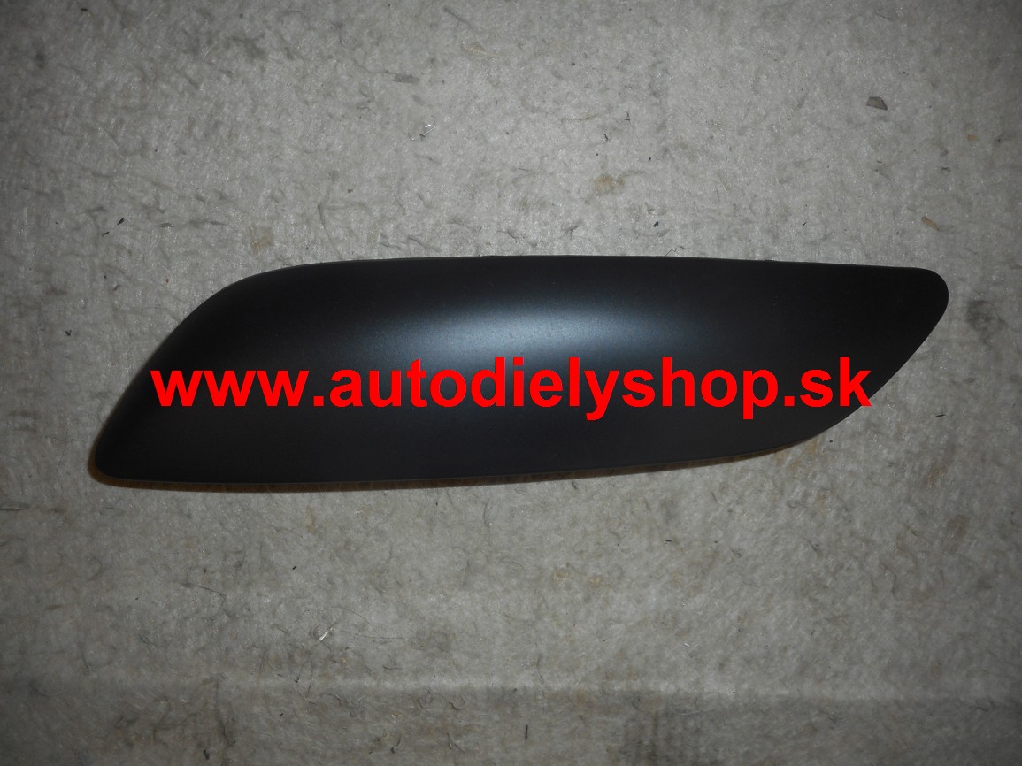 Peugeot 207 5/06- lišta predného nárazníka Lavá/ čierna
