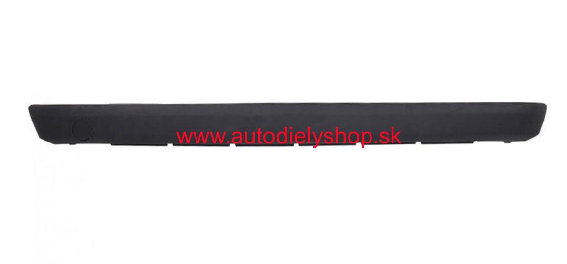 Peugeot 207 5/06- lišta predného nárazníka /od r.v. 2009-/