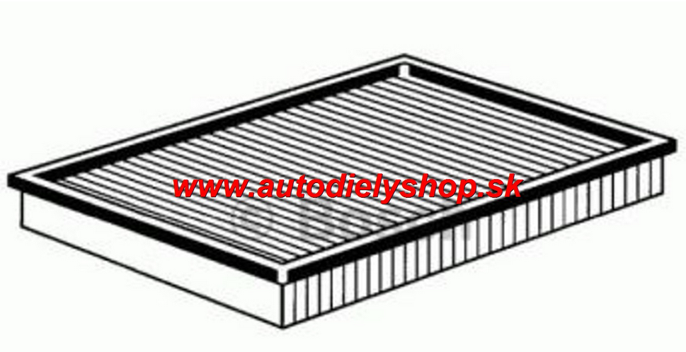 Peugeot 207 5/06- vzduchový filter 1,6HDi / MISTAF/