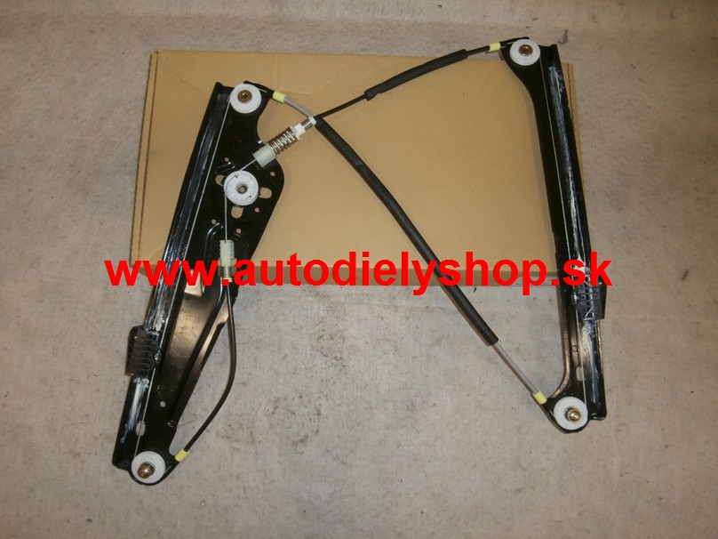 BMW 7 E65, E66 10/01-12/04  mechanizmus ľaveho predného okna bez motorčeka