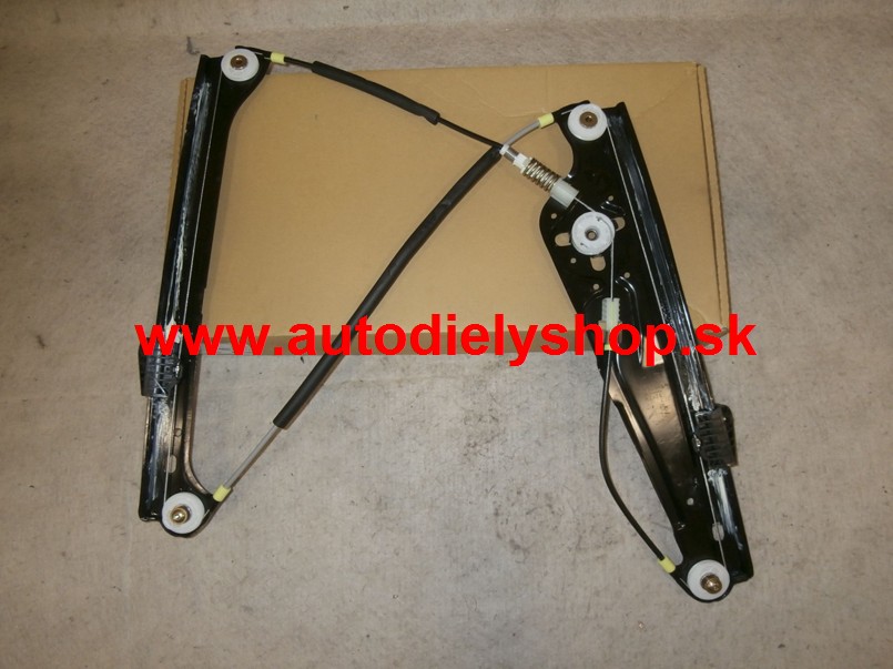 BMW 7 E65, E66 10/01-12/04  mechanizmus praveho predného okna bez motorčeka