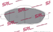 Peugeot 308 9/07- predné platničky Sada / SRL /