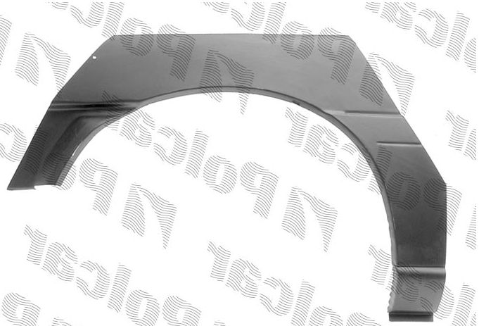 Ford ESCORT V/VI 90-95 Lem zadného blatníka pravý pre HB, 3-D