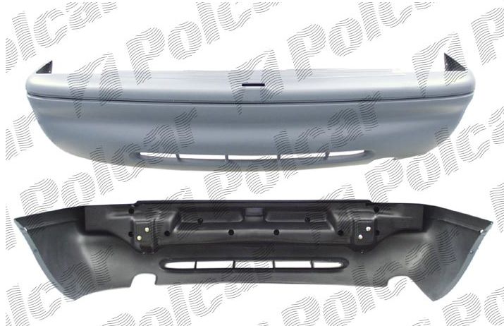 Ford ESCORT V/VI 90-95 Zadný nárazník s podkladom pre SDN/HB