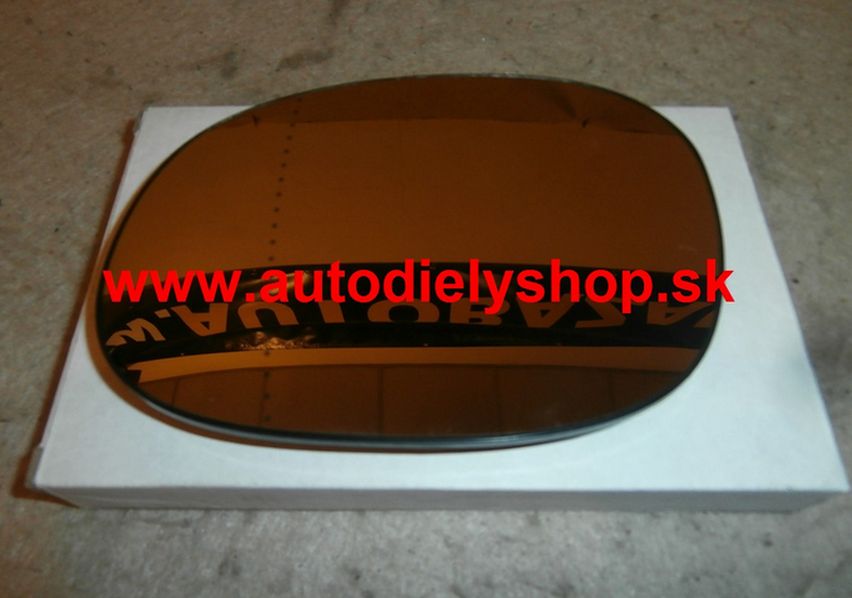 Peugeot 1007 4/05- sklo zrkadla Lavé / s držiakom /