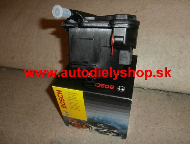 Peugeot 1007 4/05- palivový filter 1,6HDi / BOSCH /