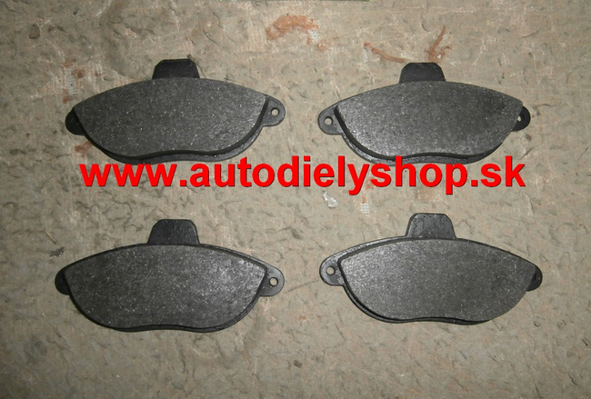 Peugeot EXPERT 10/95-3/04 predné platničky / SAMKO / typ BENDIX