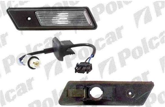 BMW 7 E32 10/86-8/94 bočné smerovky biele matné Sada L+ P