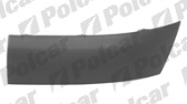 Renault Clio 7/01-9/05 lišta predného nárazníku Lavá