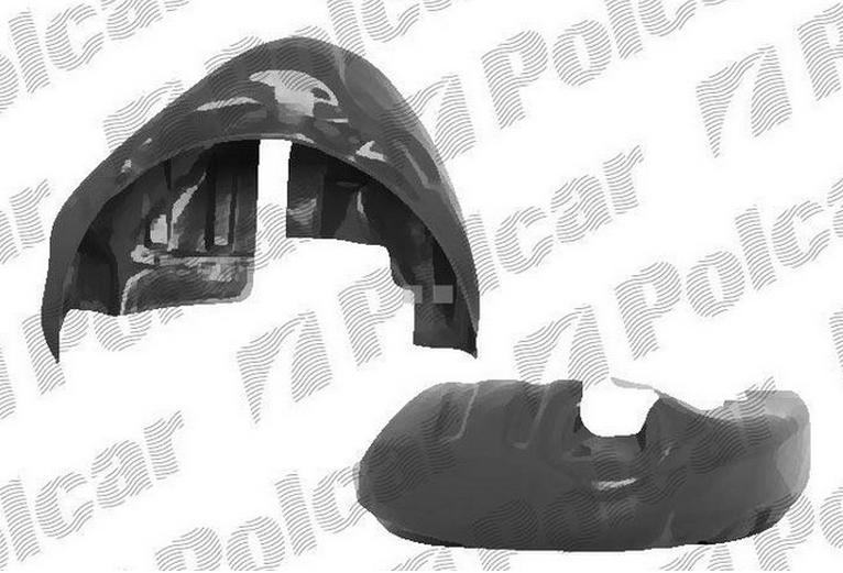 Renault Clio 7/01-9/05 podblatník zadný Lavý