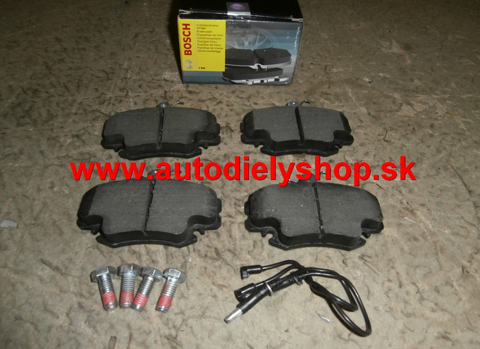 Renault Clio 9/98-6/01 predné platničky Sada / BOSCH / 100mm