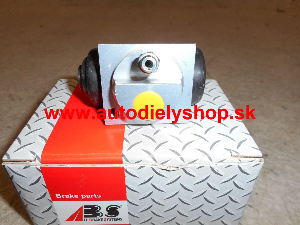 Peugeot 207 5/06- brzdový valček kolesa zadný obojstranný /ABS/