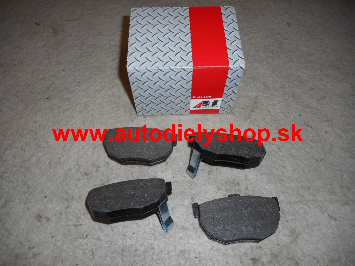 Hyundai ELANTRA 8/00-07/06  zadné platničky / ABS /