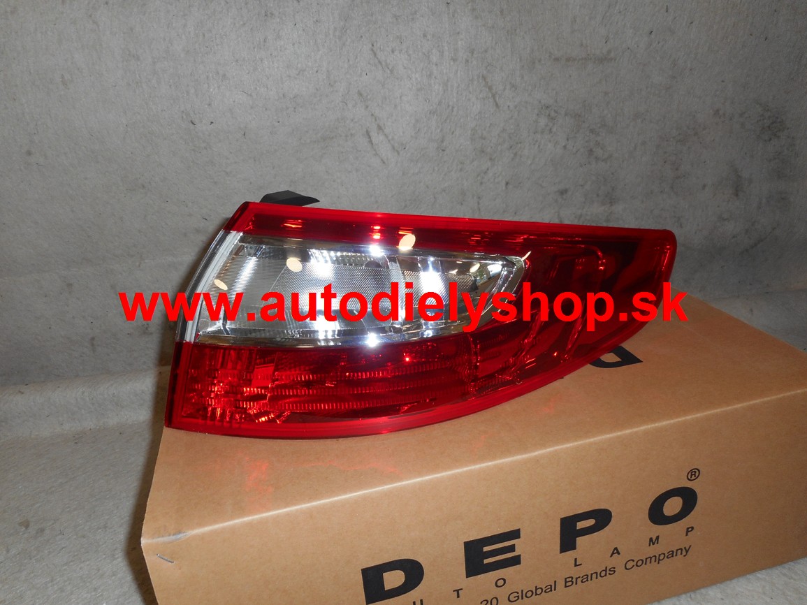 Renault FLUENCE 2/2010- zadné svetlo Pravé /vonkajšie/