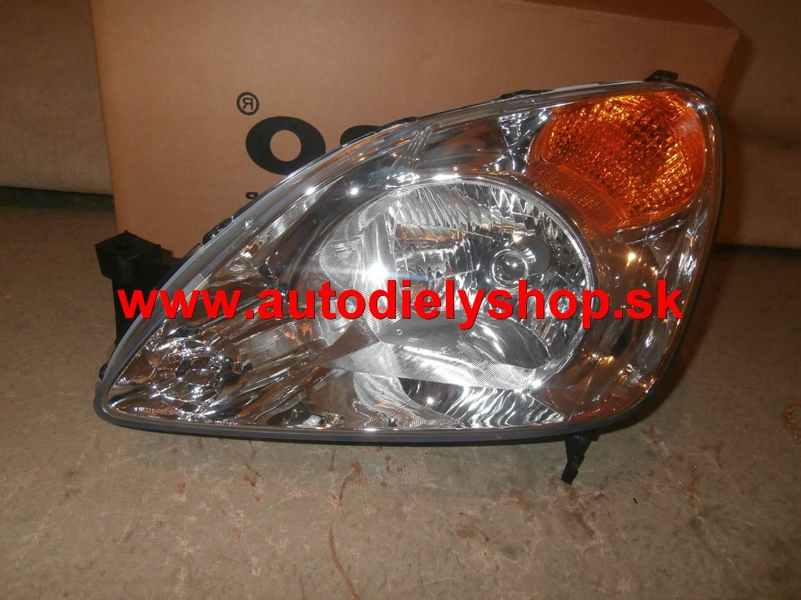  Honda CRV 3/02-04 predné svetlo H4 Lavé,elektrické 