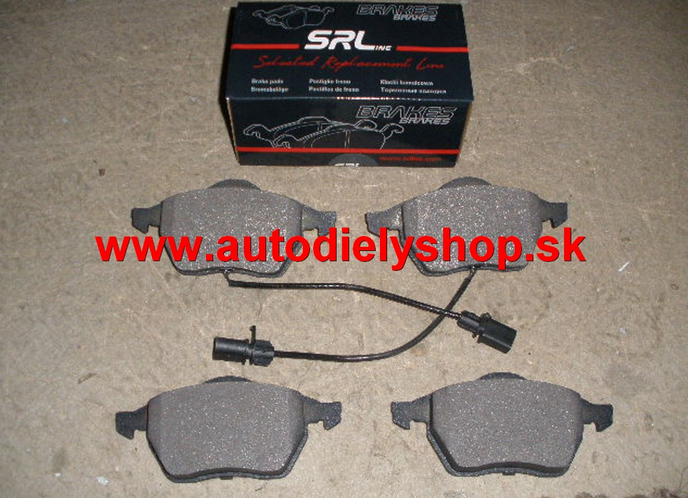 Renault Megane 10/95-3/99 predné platničky Sada / SRL /129,9mm