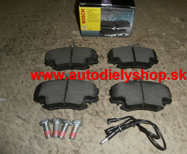 Renault Megane 10/95-3/99 predné platničky Sada / BOSCH / 100mm