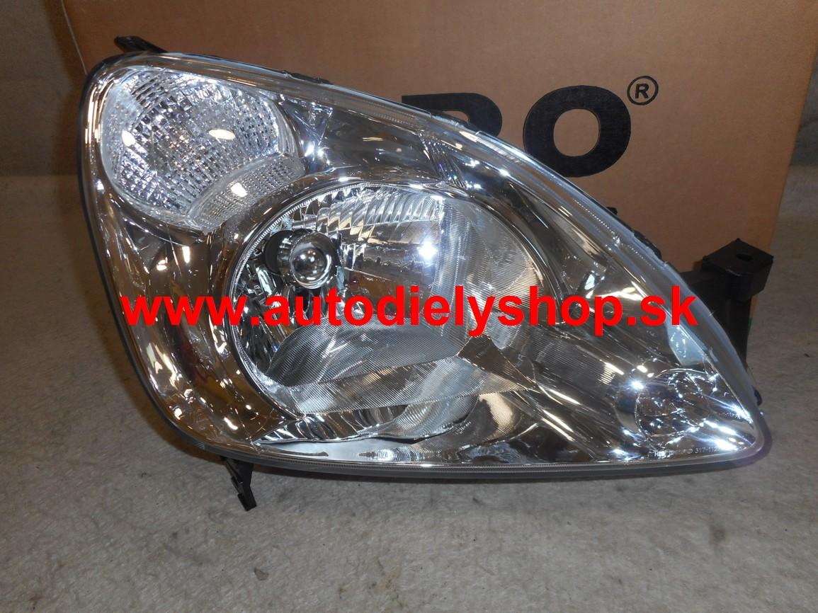  Honda CRV 3/02-04 predné svetlo H4 Pravé,elektrické 