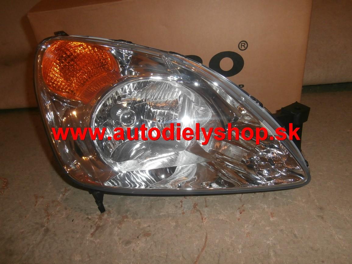 Honda CRV 3/02-04 predné svetlo H4 Pravé,elektrické 