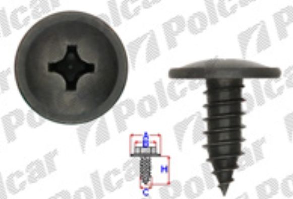 Toyota CAMRY 12/01-08/06 príchitky podblatníkov sada 10 ks