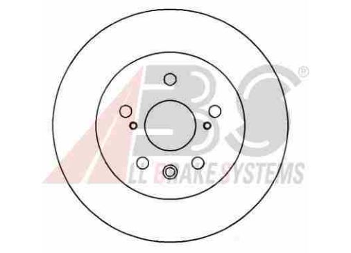 Toyota CAMRY 12/01-08/06 zadné kotúče sada L+P /A.B.S/