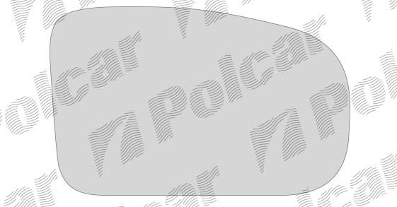 Suzuki SWIFT 9/96-05 Sklo vonkajšieho zrkadla pravé