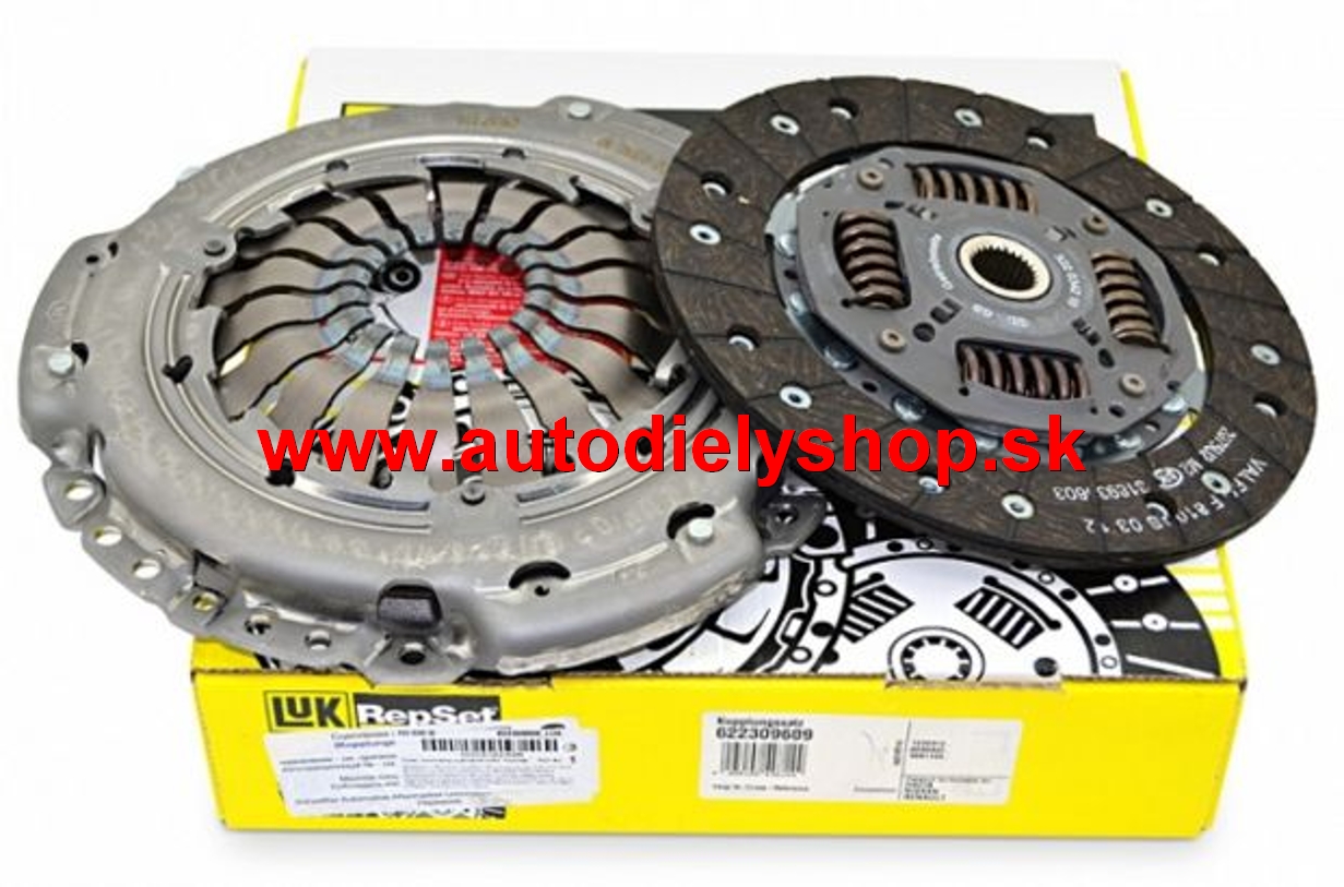 Renault MÉGANE II 1/06-10/08 spojkový komplet 1,5 dCi-63kwLUK 