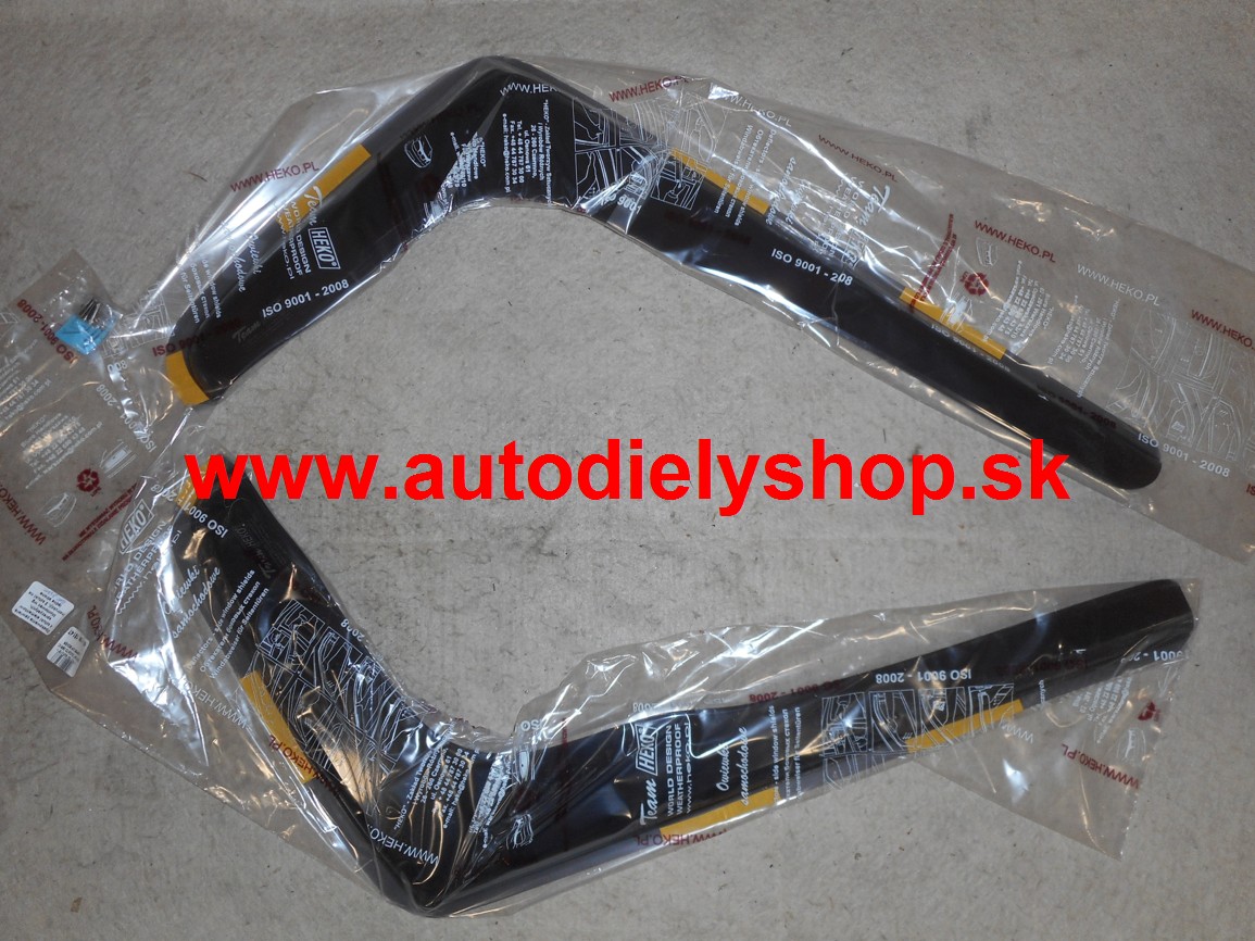 Fiat Ducato 9/06-  Deflektory predných okien sada.