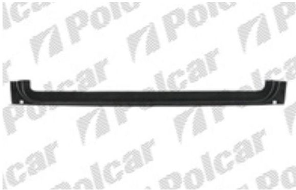 Nissan INTERSTAR 02-07 lem posúvacích dverí dolný pravý /korýtko/