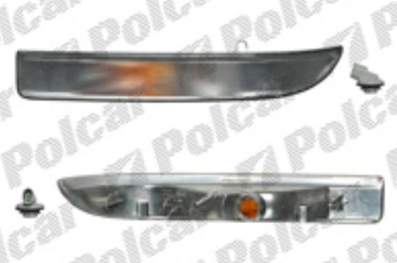 Nissan INTERSTAR 02-07 Predná smerovka ľavá dymová /CARELLO/